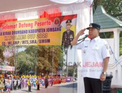 Pj Bupati Jombang Buka Lomba Kirab Drum Band Kapolres Cup 2023