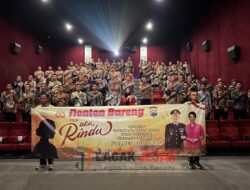 Peringati Hari Kesatuan Gerak Bhayangkari, Polres Jombang Gelar Nobar Film ‘Aku Rindu’