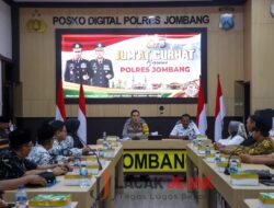 Polres Jombang Jumat Curhat Bersama Dinas Pendidikan dan Pelajar SMU Sederajat