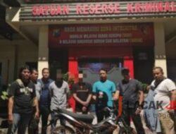 Polres Mojokerto Berhasil Ringkus Dua Tersangka Pemerasan Wanita di Hutan Jatirejo