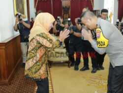 Kunjungi Gubernur Jawa Timur, Kapolda Jatim Siap Bersinergi Dukung Program Pemprov