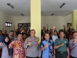 Polres Pacitan Bersama KKD Ajak Media Ciptakan Pemilu Damai