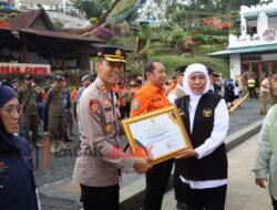 Polres Batu Bersama Forkopimda Siagakan Personel Penanganan Bencana Alam