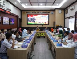 Kapolres Jombang Jumat Curhat Bersama Guru BK dan OSIS