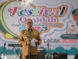 Pj Bupati Jombang Sugiat Buka Festival Qasidah Tingkat SMP