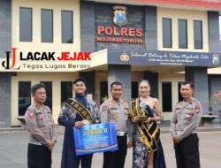 Duta Lalu Lintas Polres Mojokerto Kota Raih Juara Dua Tingkat Polda Jatim