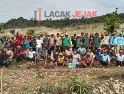 Perhutani KPH Jombang Tanam 1000 Bibit Jati Bersama Muspika Dan Masyarakat Kecamatan Ngluyu Nganjuk