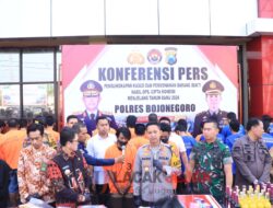 Polres Bojonegoro Berhasil Amankan 7 Pelaku Penganiayaan dan Pembacokan Remaja