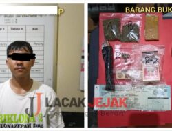 Polres Madiun Kota Berhasil Amankan Tersangka Pengedar Narkotika Jenis Ganja