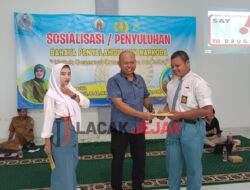 Polres Mojokerto Melalui Satresnarkoba Bersinergi Dengan SMK 1 Trowulan Menggelar Sosialisasi Penyalahgunaan Narkoba