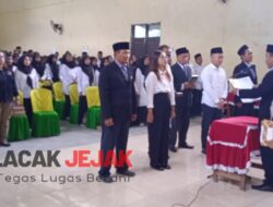 Pelantikan Dan Pengambilan Sumpah PTPS Pemilu 2024 Se Kecamatan Mojowarno Jombang