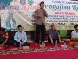 Kapolsek Mojowarno Polres Jombang Beri Himbauan Kamtibmas Di Forum Silaturrahmi Pengajian Ahad Pahing