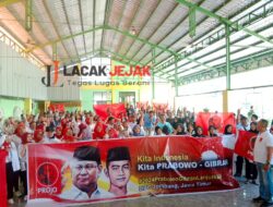 Gercep  Projo Jombang Dalam Mendeklarasikan Dukungan Pada Capres Cawapres Nomor 02 Begini Kesan Peserta
