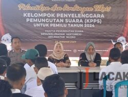 Sebanyak 91 Petugas KPPS Pemilu 2024 Desa Kertorejo Jombang Dilantik