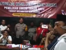Diduga Gelembungkan Suara Perolehan Hasil Pemilu Seorang Caleg Petugas PPK Diamankan Bawaslu