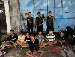 Polrestabes Surabaya Berhasil Amankan 7 Remaja Gangster yang Resahkan Warga