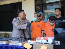 Polres Malang Berhasil Amankan Dua Tersangka Spesialis Pembobol Sekolah saat Libur Lebaran