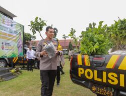 Polres Jombang Tanam 78.000 Bibit Pohon untuk Penghijauan Kota Santri