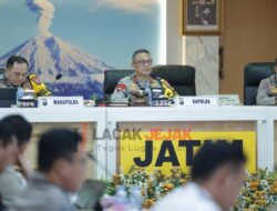 Anev Sitkamtibmas September 2024 Polda Jatim Berhasil Turunkan Angka Kriminalitas dan Kecelakaan Lalulintas