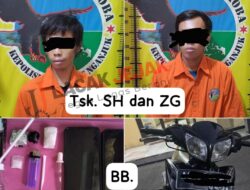 Polres Nganjuk Ungkap Kasus Narkotika Jenis Sabu: Dua Tersangka Diamankan