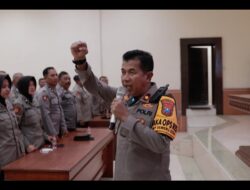 Dalam Rangka Percepatan Ketahanan Pangan Polres Jombang Lakukan Apel Konsolldasi Bhabinkamtibmas