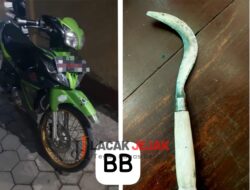 Polres Nganjuk Berhasil Tangkap Pelaku Penganiayaan Bersenjata Tajam di Ngronggot