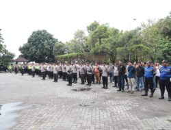 Amankan Debat Publik Kedua Pilkada 2024, Polres Jombang Siagakan Ratusan Personil