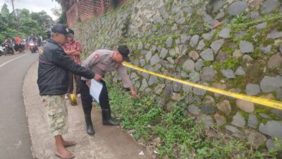 Polisi Selidiki Kasus Penemuan Bayi di pinggir Jalan Desa Carangwulung Kecamatan Wonosalam