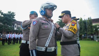 Kapolres Jombang Pimpin Apel Gelar Pasukan Operasi Keselamatan Semeru 2025