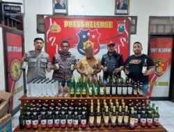 Kapolres Jombang BirsikapTegas Berantas Peredaran Miras Dimulai dari Internal Kepolisian