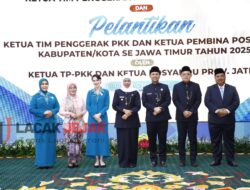 Yuliati Warsubi Resmi Dilantik Sebagai Ketua TP PKK Kabupaten Jombang Periode 2025-2030