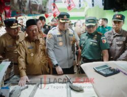 Polres Jombang Sidak Pasar dan Distributor Beras Untuk Memastikan Ketersediaan Sekaligus Cek Harga Pangan di Bulan Ramadhan 