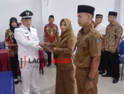Kepala Desa Mundusewu Anisah Lantik Dua Orang Kasun Setelah Rekomendasi Dari Bupati Jombang Turun 