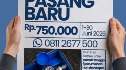 Istimewa !!! Perumdam Tirta Kencana Jombang Pangkas Tarif Instalasi Baru Sepanjang Juni 2026