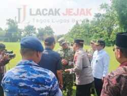 Mayjen TNI Rudi Saladin M.A (Pangdam V / Brawijaya) Lakukan Kunjungan Kerja Pada Area Lahan Pembangunan Batalyon Teritorial (YON TP) Di Jombang 