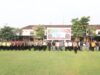 Polres Jombang Gelar Apel Pengamanan Pengesahan Warga Baru PSHT Parluh 2016