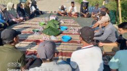 Jalan Tani Dibangun PT Jian You Indonesia Sejumlah Petani Desa Gambiran Lakukan Tasyakuran