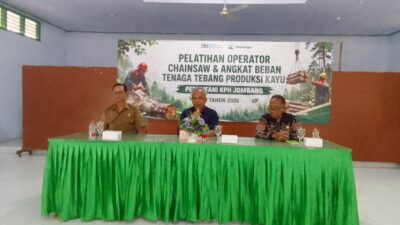 KPH Jombang Bersama Disnakertrans Lakukan Sosialisasi Pelatihan Keselamatan Kerja Pada Mitra Tenaga Produksi