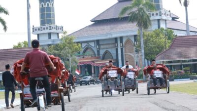200 Becak Listrik Bantuan Presiden Siap Sukseskan Agenda Muktamar NU ke-35 Di Jombang