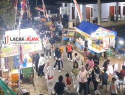 Pemdes Sumberjo Bersama BPD dan BUMDes Lakukan Bersih Desa Dengan Lima Agenda Di awali Jalan Sehat Malam Syahdu