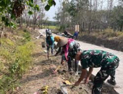 Jalan Desa Klitih Kini Lebih Kokoh, Warga Tak Lagi Kesulitan Saat Hujan Berkat TMMD ke-130 Kodim Jombang