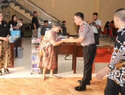 Minggu Kasih, Kapolres Jombang Ajak Jemaat Gereja Sawahan Jaga Kamtibmas
